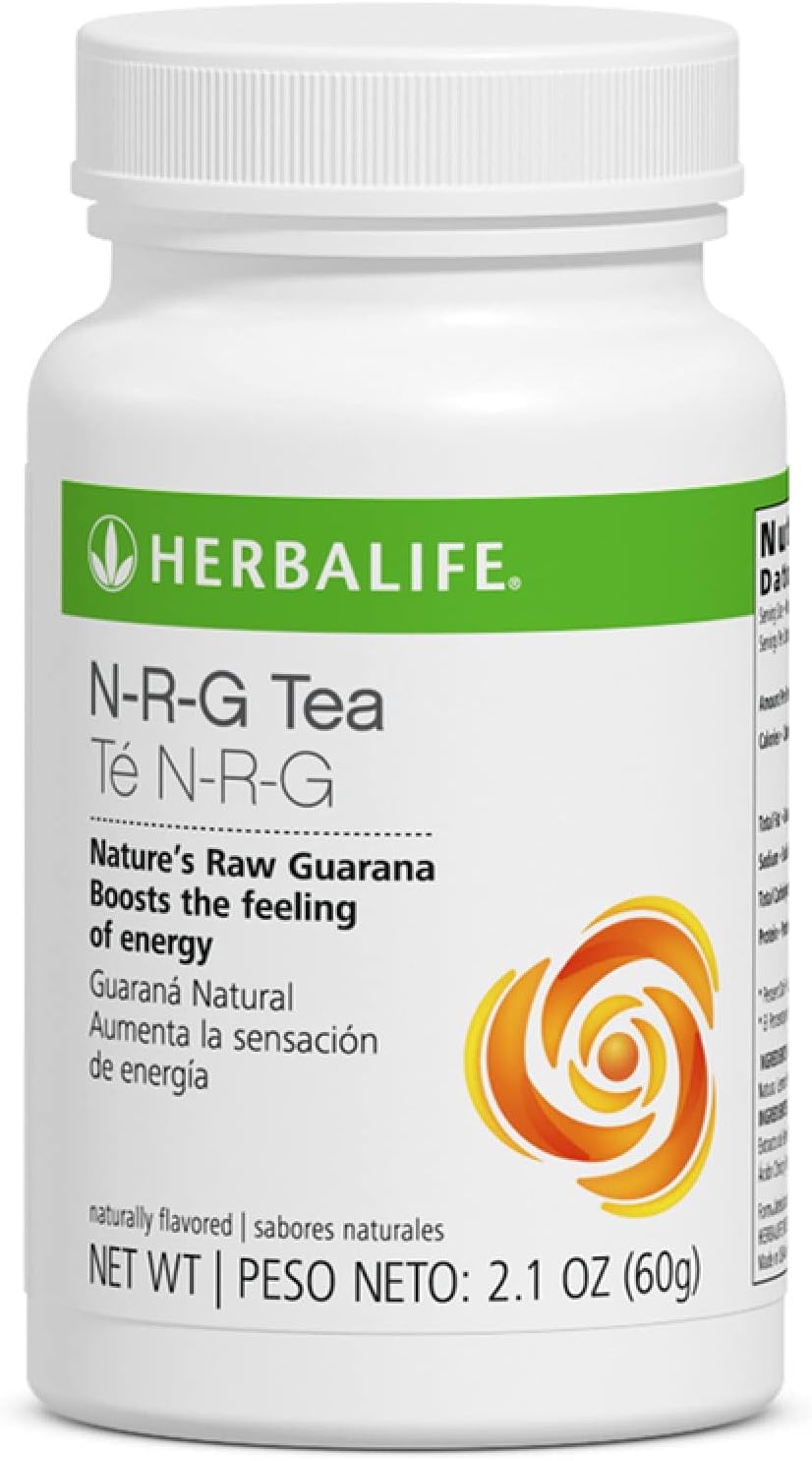 HERBALIFE NRG NATURE'S RAW GUARANA POWDER TEA 2.1 OZ