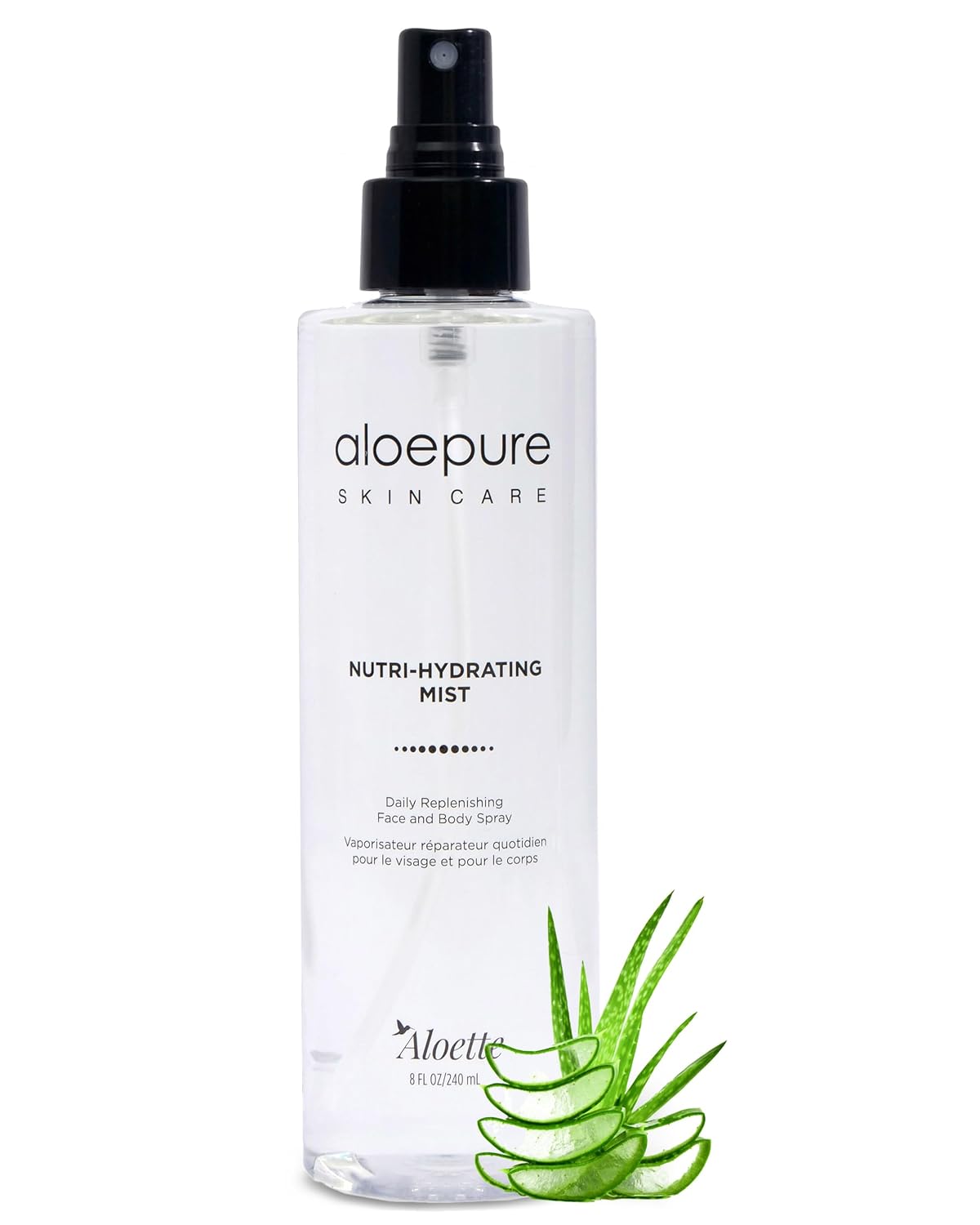 Aloette Nutri-Hydrating Mist After Sun Spray - Facial & Body Mist Skin Care