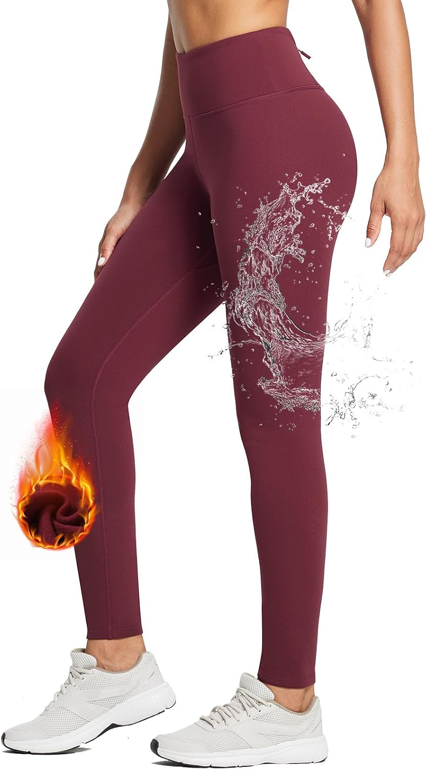 baleaf Women's Fleece Lined Leggings Thermal Warm Winter Tights