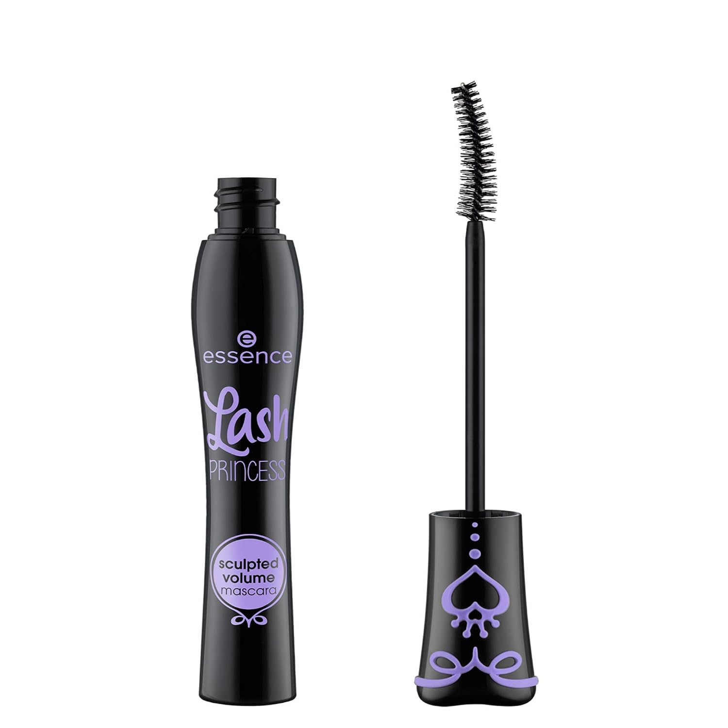 essence Lash Princess Sculpted Volume Mascara, Black (Pack of 1) | Sculpts & Defines Lashes, Volumizing, Long-Lasting, No Flaking or Smudging