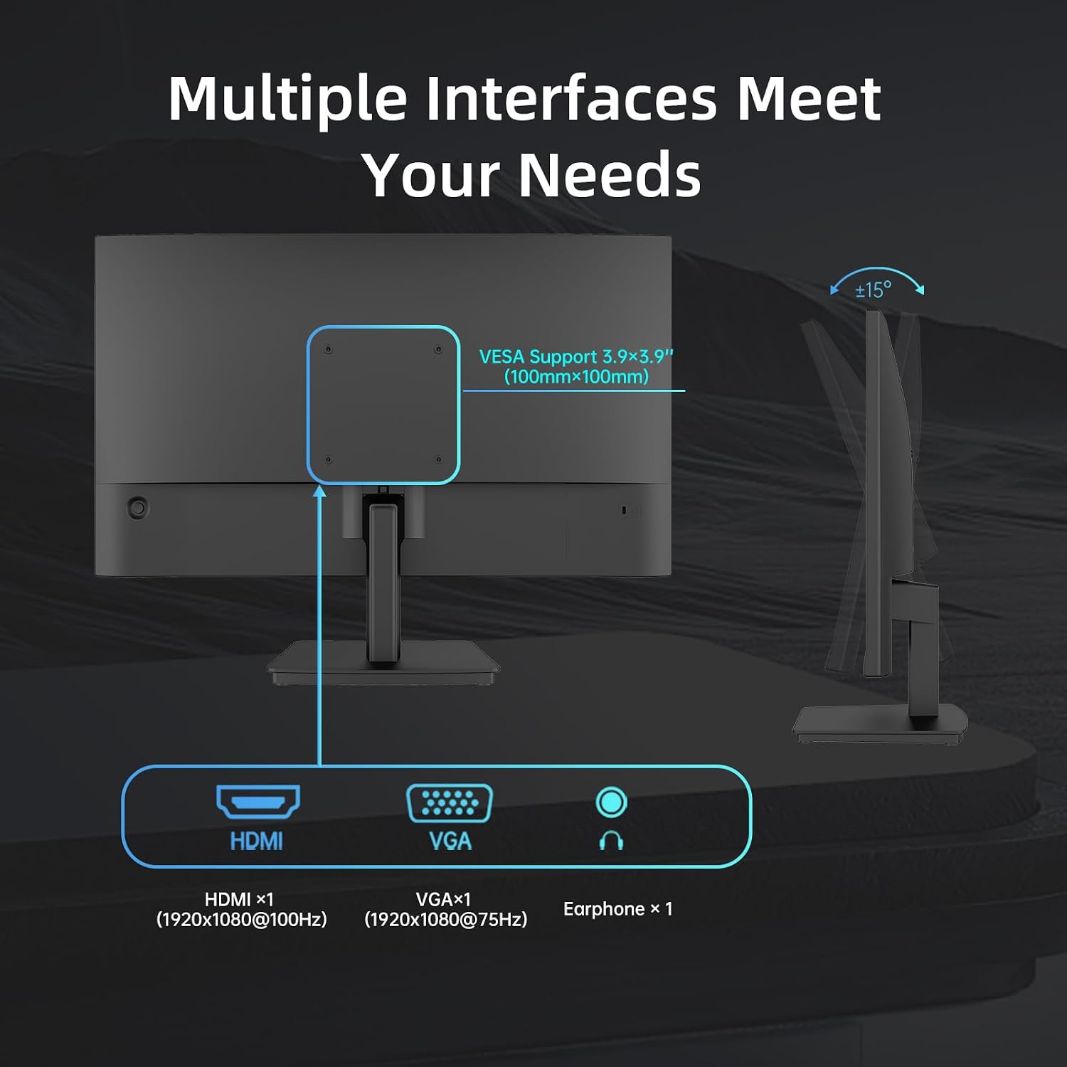 KTC 24.5 Inch Gaming Monitor, 180Hz OC 200Hz Monitor FHD, Fast IPS, H25T7 | 1080P Monitors 1ms, 128% sRGB HDR10, Adaptive Sync, HDMI DP, VESA Tilt Adjustable for Xbox PS5 Switch, HDMI Cable Inc.