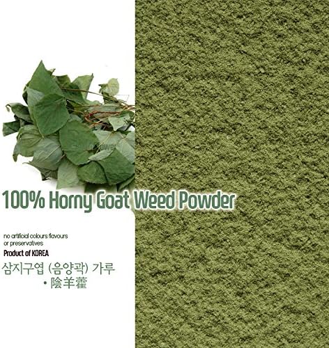 [Korean Herbal Powder] 100% Natural Horny Goat Weed Powder/삼지구엽 가루 4oz (113g)