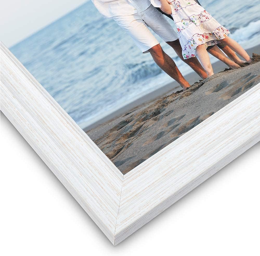 LaVie Home 8x8 Picture Frames (1 Pack, Gold) Square Photo Frame Set with High Definition Glass for Wall Mount & Table Top Display