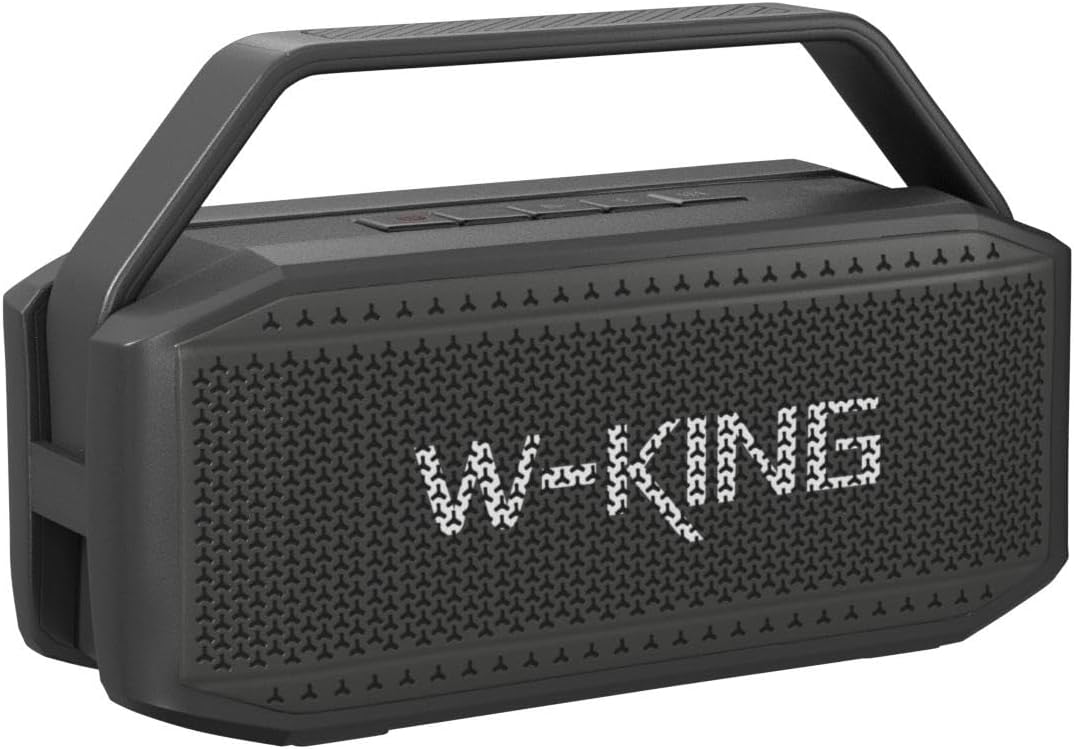 W-KING Bluetooth Speaker, 100W Peak Outdoor Portable Loud Speakers Wireless