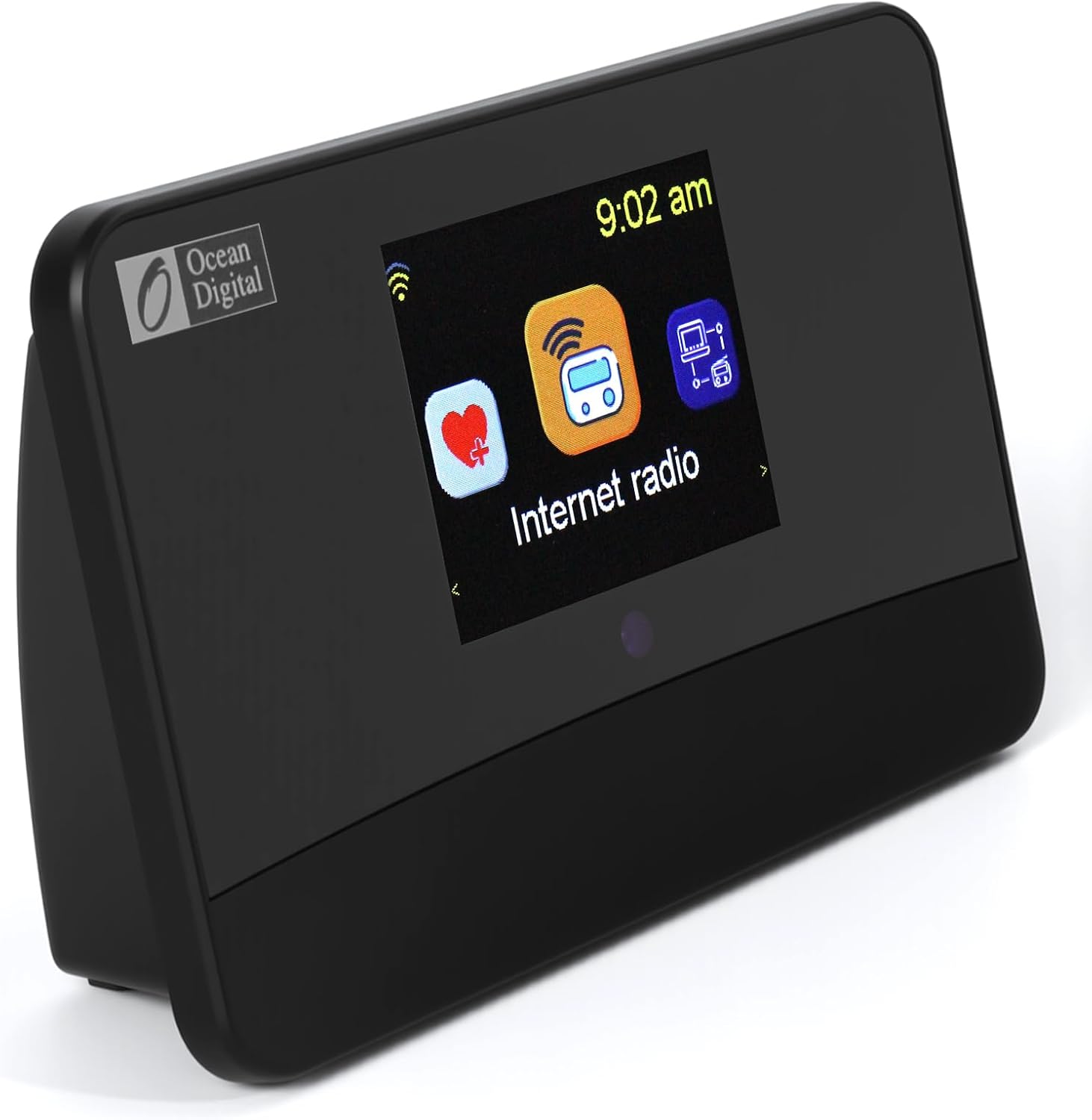 Ocean Digital WR-03M Internet Radio Receiver (No Built-in Speaker) with Bluetooth, FM, Wi-Fi, LAN, Optical & Line Out, UPnP/DLNA Streaming