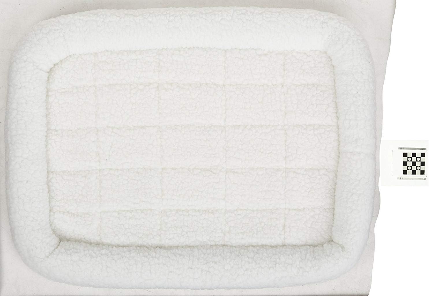 MidWest Homes for Pets QuietTime XXS Dog Bed – Cinnamon Faux Fur Bolster, Ultra-Soft and Machine Washable, Fits 18-Inch Crates and Carriers, for Small Dogs and Cats