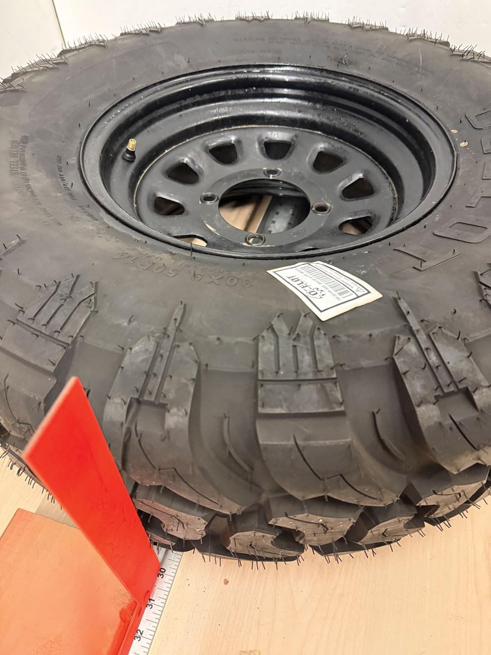 Ocelot WR2016 30x9.5x14 UTV Tires All Terrain, Durable 8-Ply Radial Construction and Non-Directional Tread