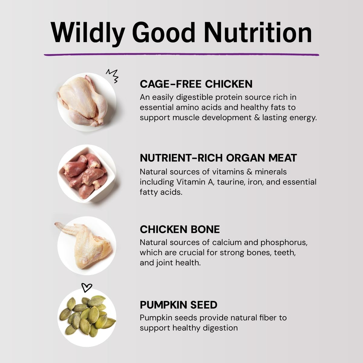 Stella & Chewy's Freeze-Dried Raw Cat Dinner Morsels - Premium Chicken Recipe with 98% Cage-Free Meat & Organs - Natural Grain-Free Cat & Kitten Food - Made in USA - 18 oz