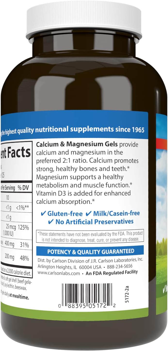 Carlson Maximum Omega 2000, 2000 mg, Wild-Caught, Lemon, 60 Softgels | Omega-3 Fatty Acids Including EPA and DHA; Norwegian Fish Oil Supplement; Sustainably Sourced Fish Oil Capsules