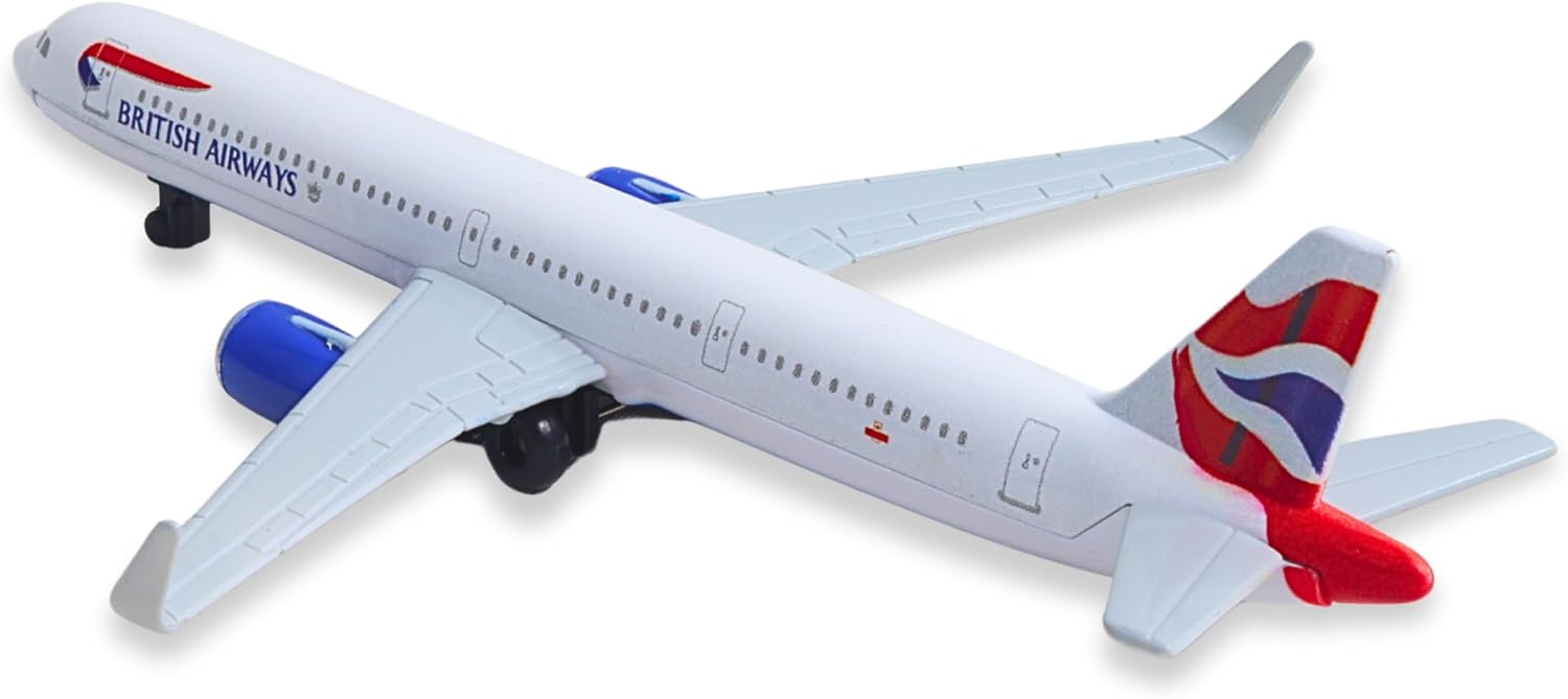 Daron British Airways Concorde Single Plane Toy , White Small