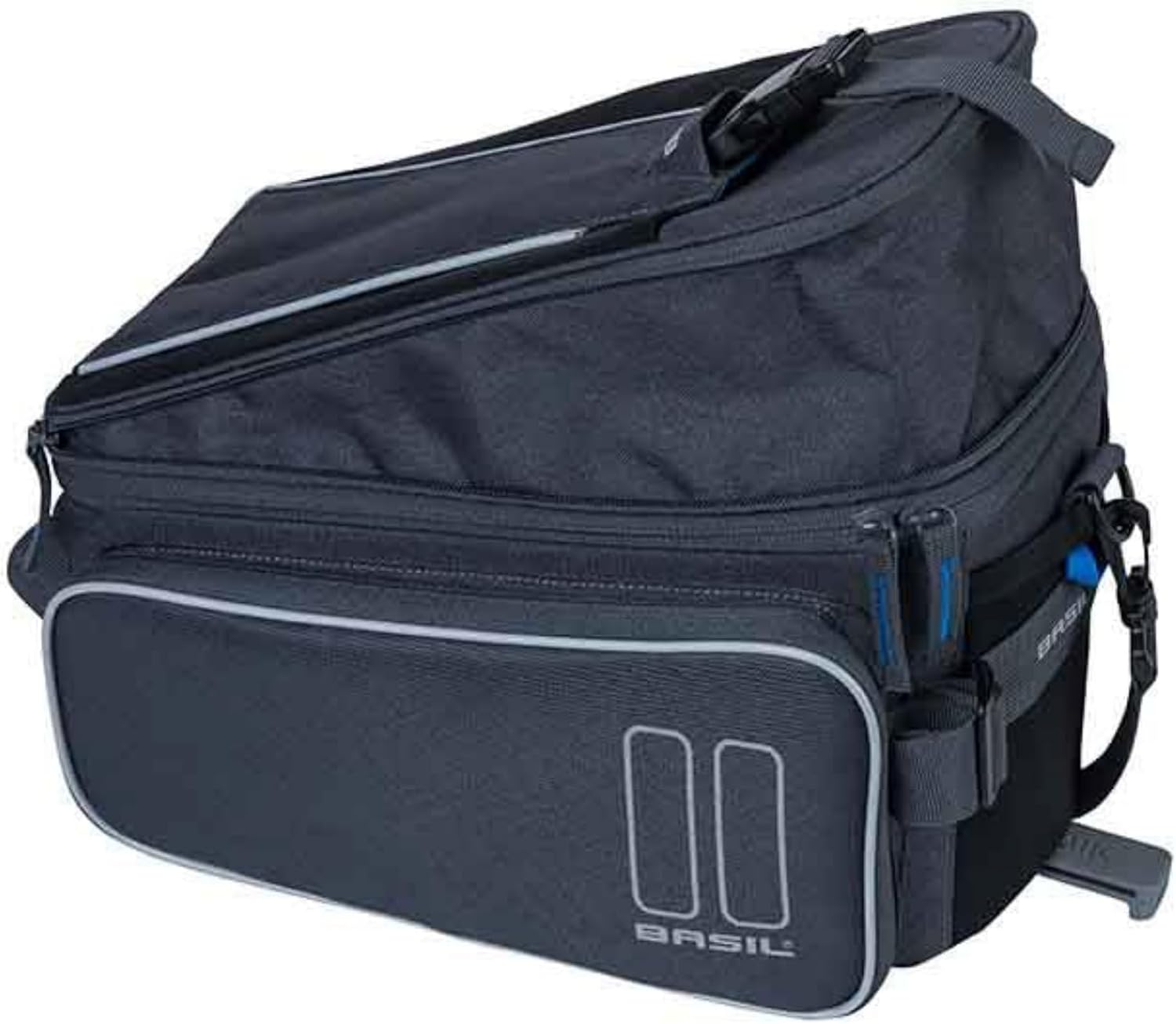 Basil Sport Design MIK Trunk Bag, Graphite, 7-15 Litre
