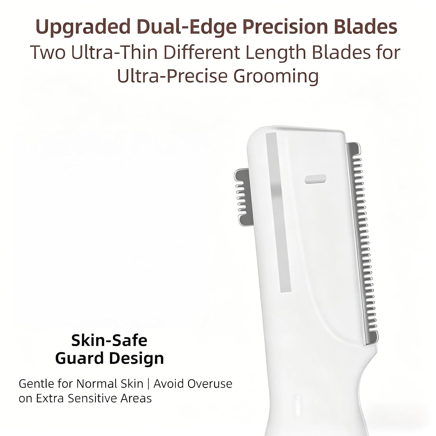 Upgraded Eyebrow Trimmer, Precision Electric Razor for Women Men