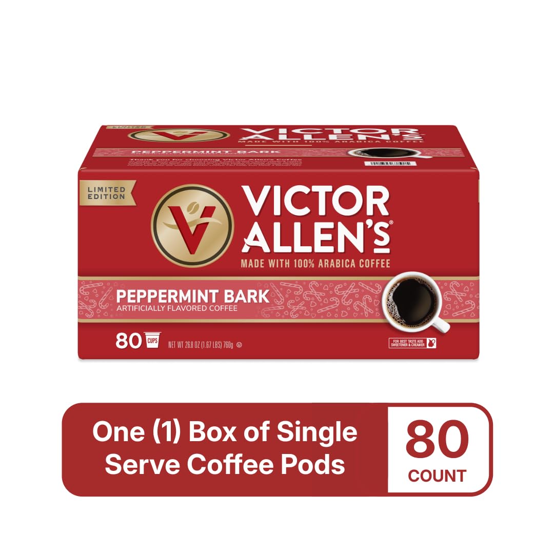 Victor Allen's Coffee Hazelnut Flavored, Medium Roast, 1 Pack - 12 Count, Single Serve Coffee Pods for Keurig K-Cup Brewers