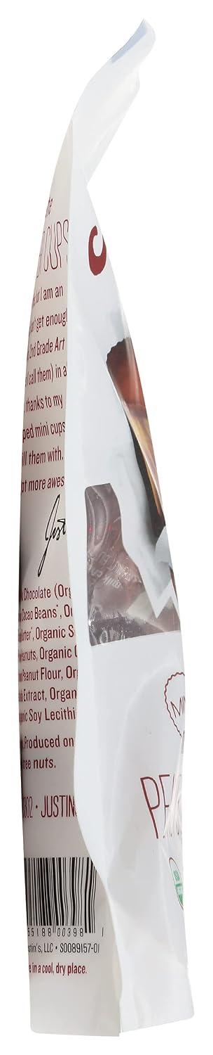 Justin's, Mini Peanut Butter Cups, Milk Chocolate, 4.7 oz