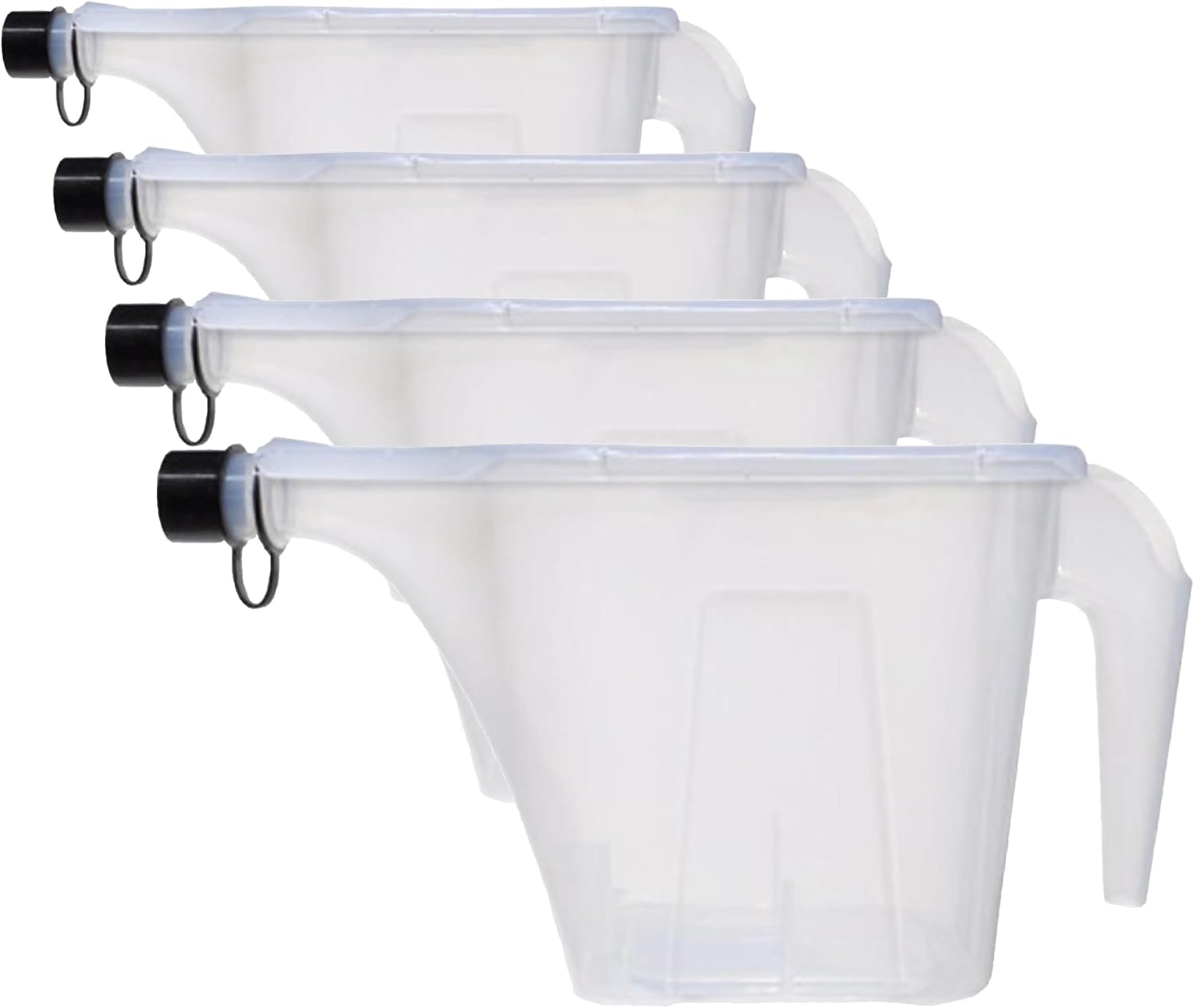 More Birds 3-in-1 Super Tote, 5 lb Capacity Container | Easy Grip Handle & Stackable Design, Portable Seed Holder & Dispenser for Backyard Birding and Wildlife, 100-SF-TOTE