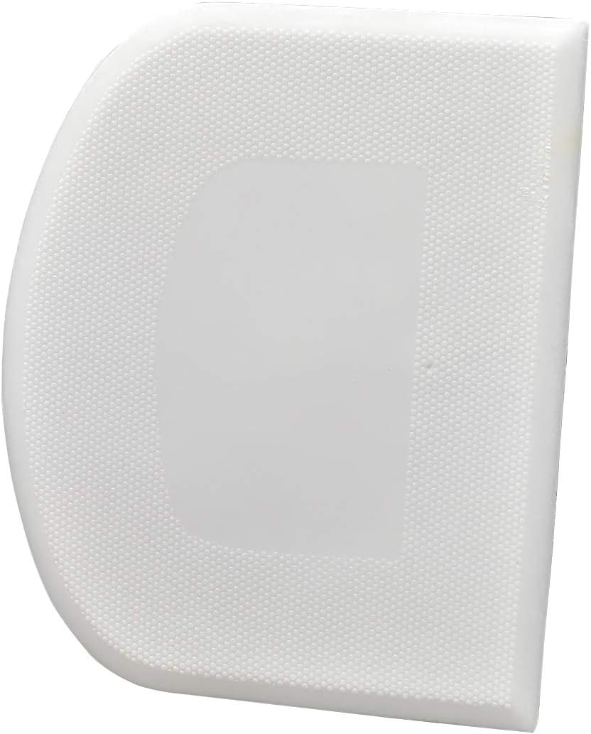 ALLTOP Bowl Spatula & Bench Scraper, Flexible Plastic Multipurpose Kitchen Pastry Cutter Tool
