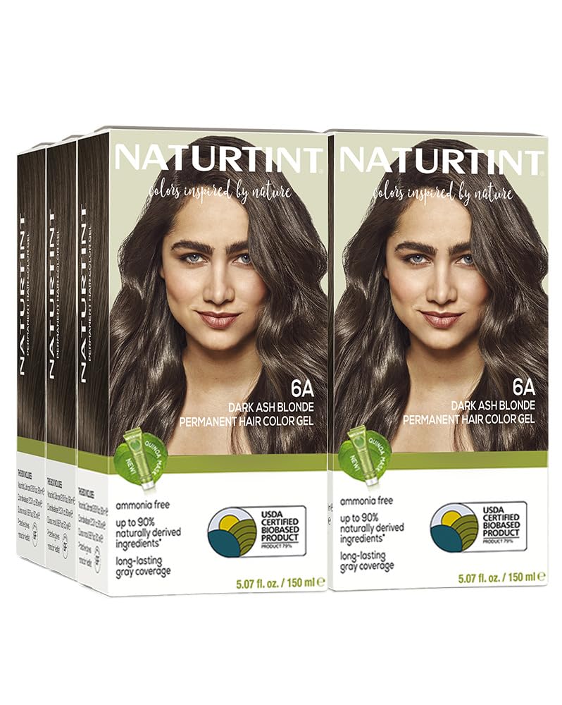 Naturtint 9N Honey Blonde Permanent Hair Color (Pack of 1), Ammonia Free, Vegan, Cruelty Free, up to 100% Gray Coverage, Long Lasting Results (Packaging may vary)
