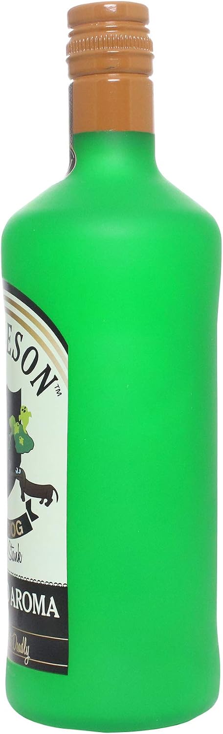 SILLY SQUEAKERS Tuffy Liquor Bottle Dog Toy: Squeaky Dog Toy, Washable and Floats, Vinyl Construction