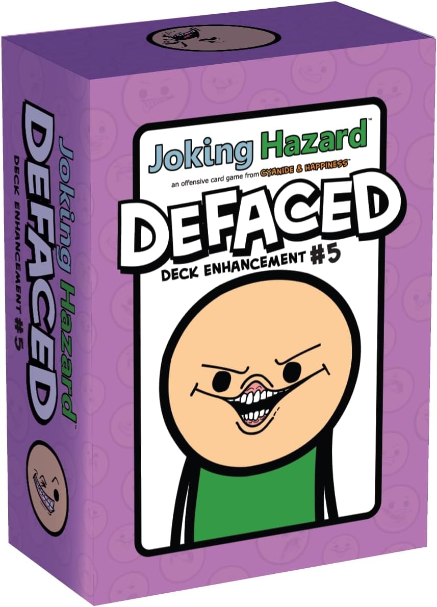 Joking Hazard Deck Enhancement #1 - Expansion Pack for Fun Party Games by Cyanide & Happiness, 100 New Hilarious Comic Cards | Perfect for Game Night