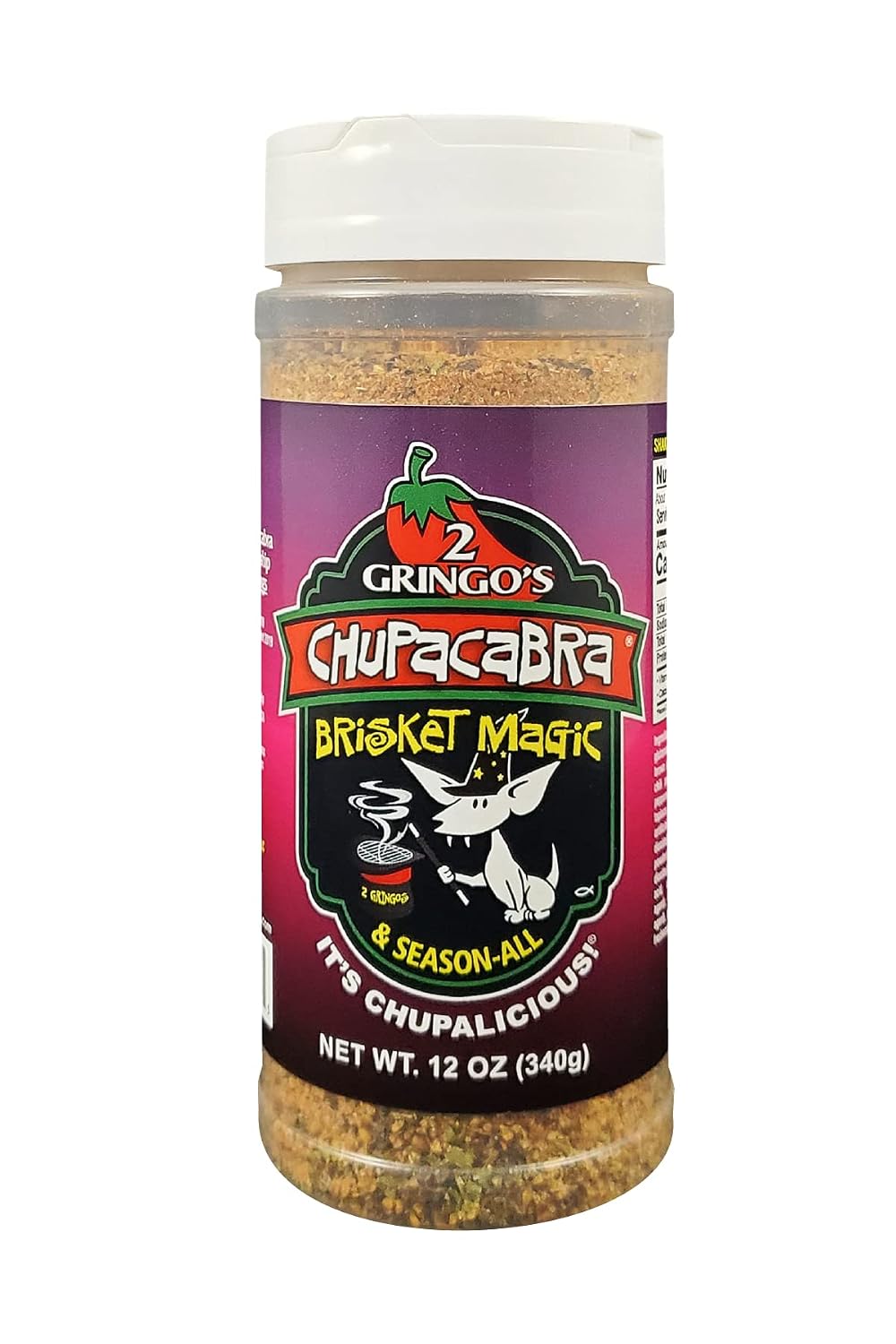 2 Gringos Chupacabra Brisket Magic Seasoning, 25 Ounces