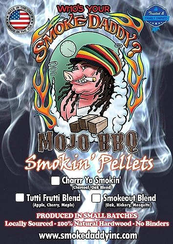 Pellet Pro Charcoal/Oak Pellets Pellet Grill Fuel BBQ Pellets | Made from All-Natural Premium Oak Mixed Pellets | Outdoor Gas, Charcoal