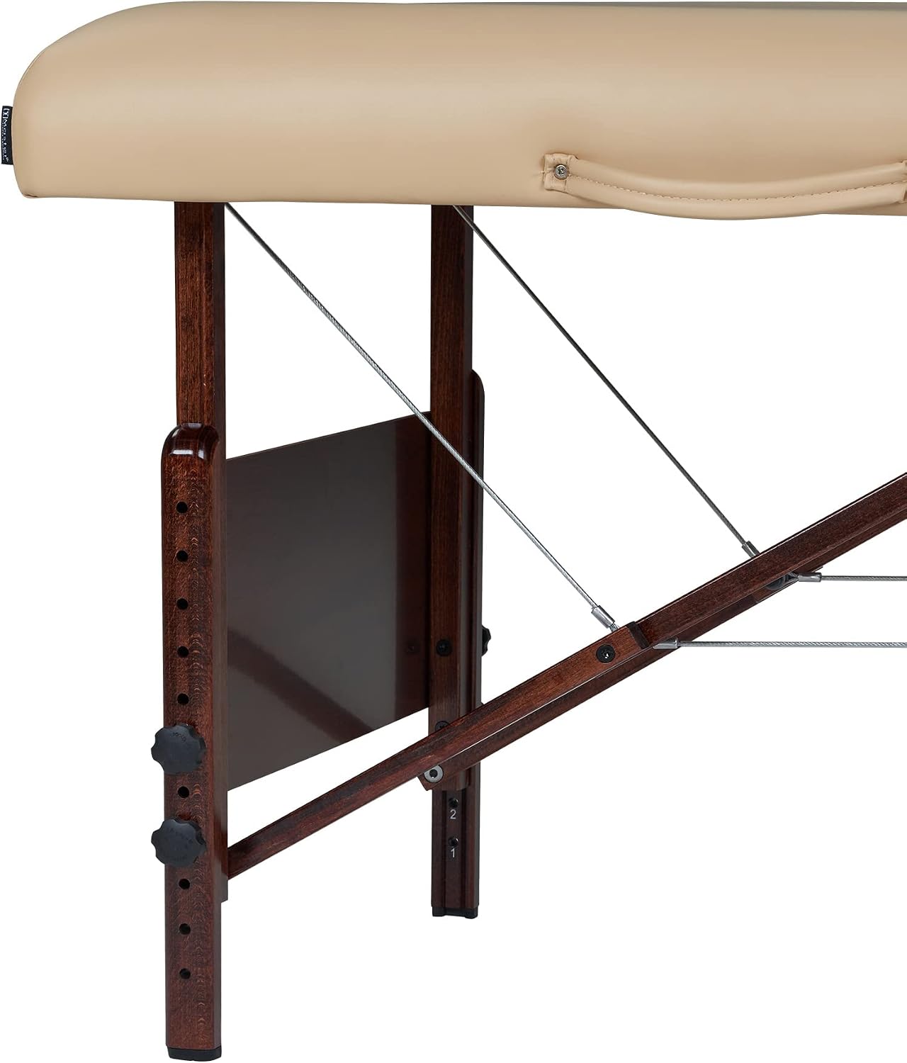 Master Massage 30" Del Ray Pro Portable Massage Table Package, Sand Color, Luxurious with 3" Thick Cushion of Foam