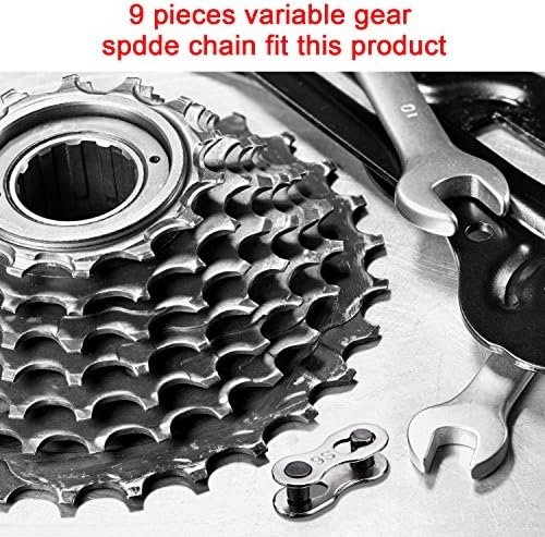 8 Pairs Bicycle Missing Link for 6, 7, 8, 9, 10 Speed Chain Master Link for Bicycle Chain Reusable Bike Parts, Silver