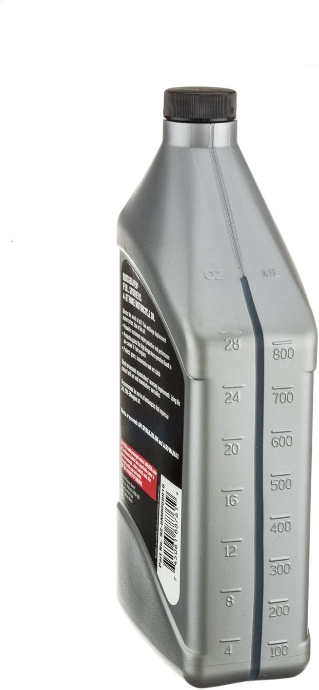 Quicksilver 20W-50 Full Synthetic Motorcycle Oil, 1 Quart