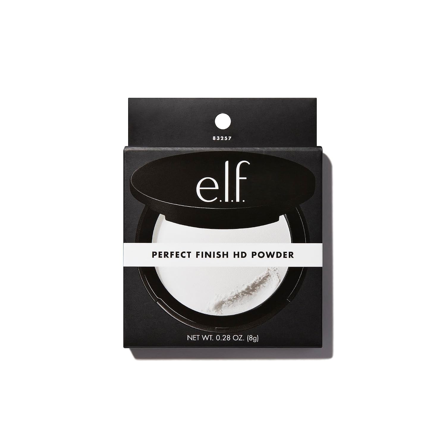 e.l.f. Perfect Finish HD Powder, Blurs Fine Lines & Imperfections, All Day Wear, Perfect for On The Go, 0.28 Oz