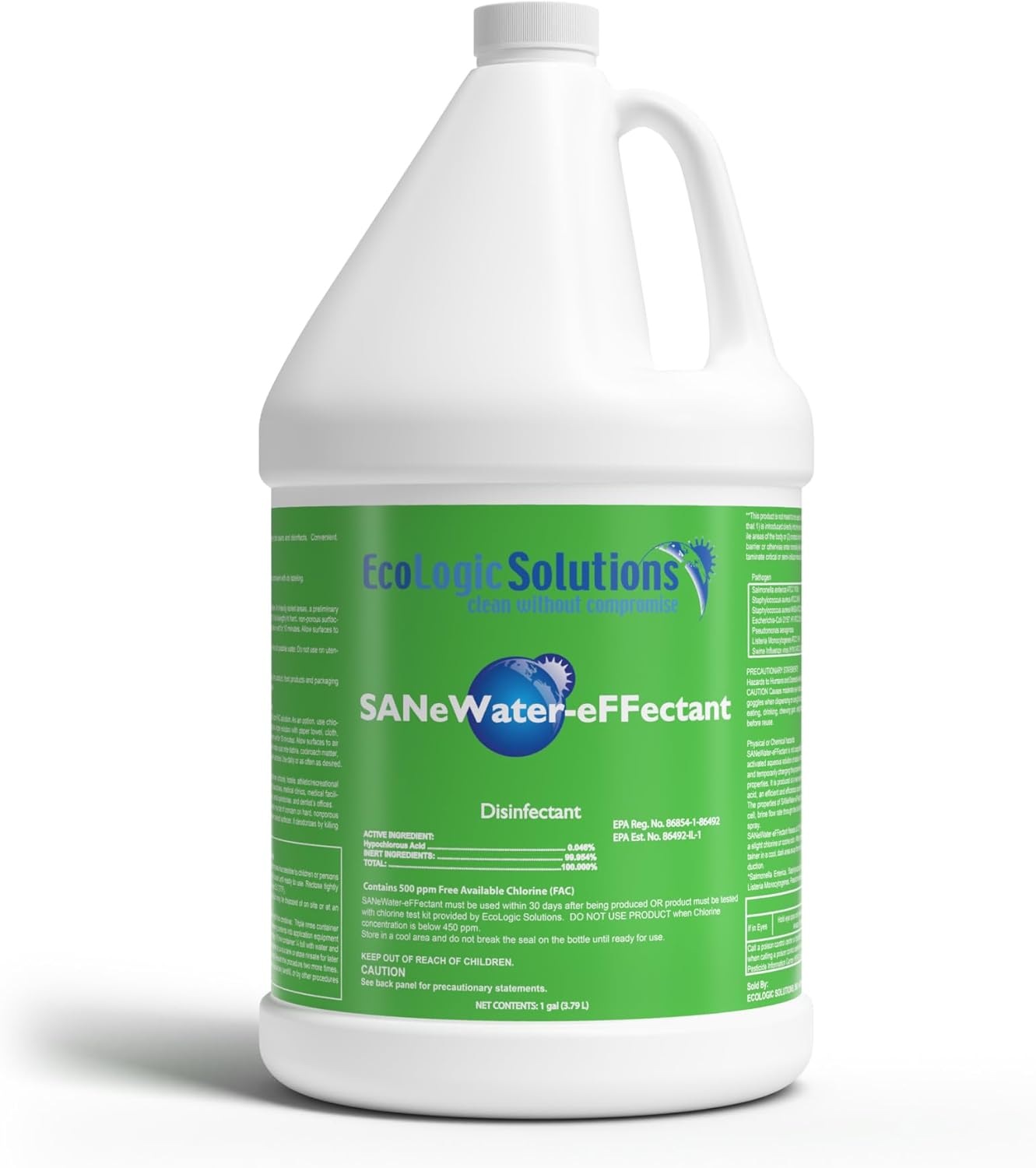 SANeWater-eFFectant: Non-Toxic Hypochlorous acid (HOCl)