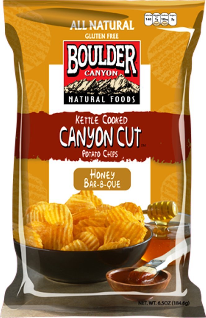 Boulder Canyon Avocado Oil Sea Salt Potato Chips 6 Count, 1.25 OZ