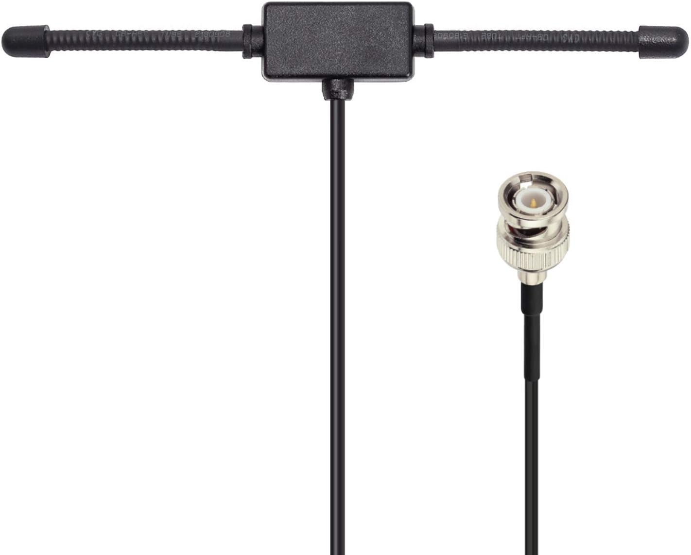 Bingfu VHF UHF Car Truck Police Scanner Adhesive Mount Antenna Vehicle Mobile Ham Amateur Radio BNC Male Dipole Antenna Compatible with Uniden