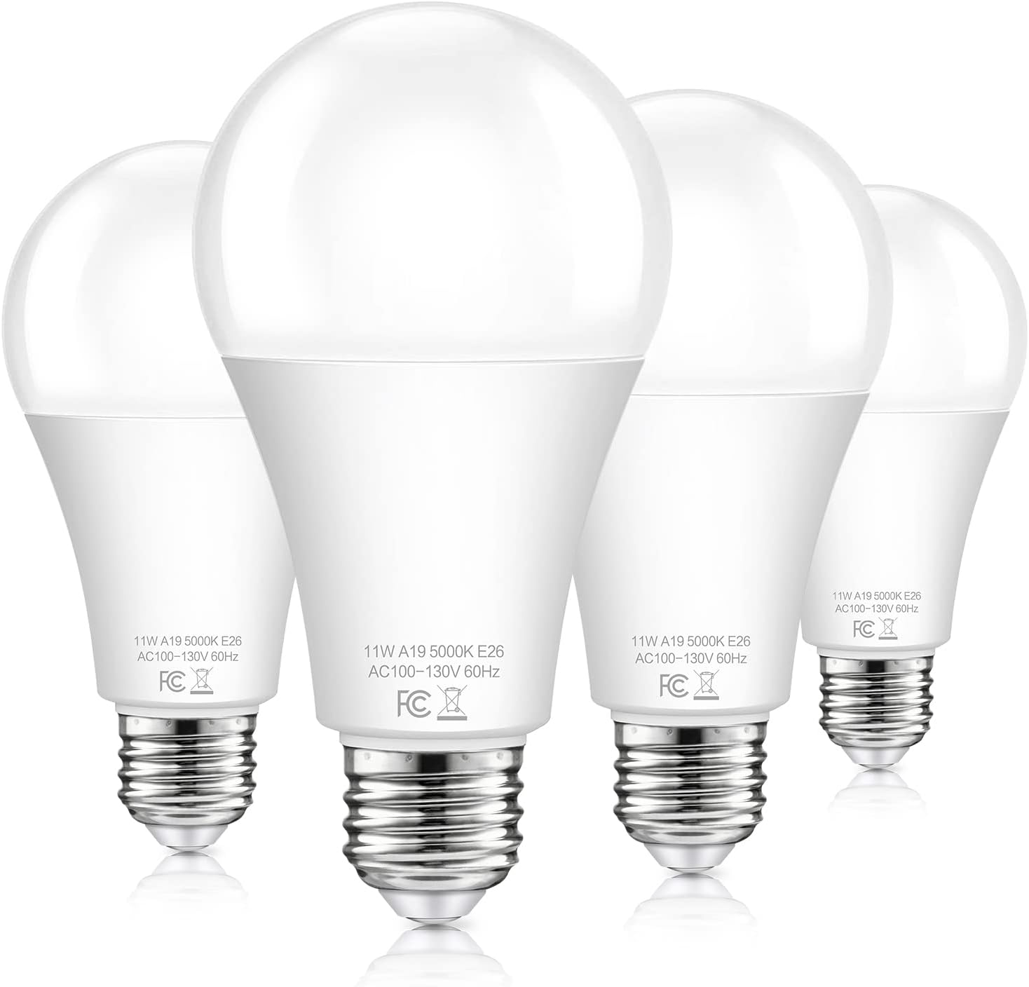 Dusk to Dawn Light Bulbs Outdoor, 11W Automatic On/Off Sensor Light Bulbs
