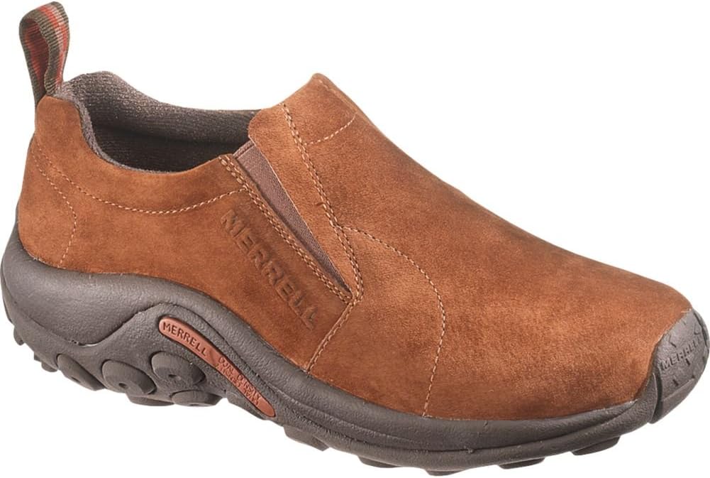 Merrell Mens Jungle Moc Leather Waterproof Ice+Moccasin