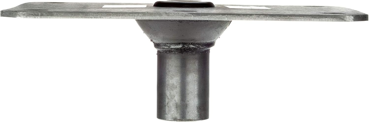 Swivl-Eze attwood SP-67739 Swivl-Eze Lock'N-Pin Stainless Steel 7-Inch x 7-Inch Non Threaded Boat Seat Pedestal Base | Non-threaded for 3/4 in pin socket, needs 2-3/4 in mounting hole, satin finish, exceeds ABYC standards, Type B rating