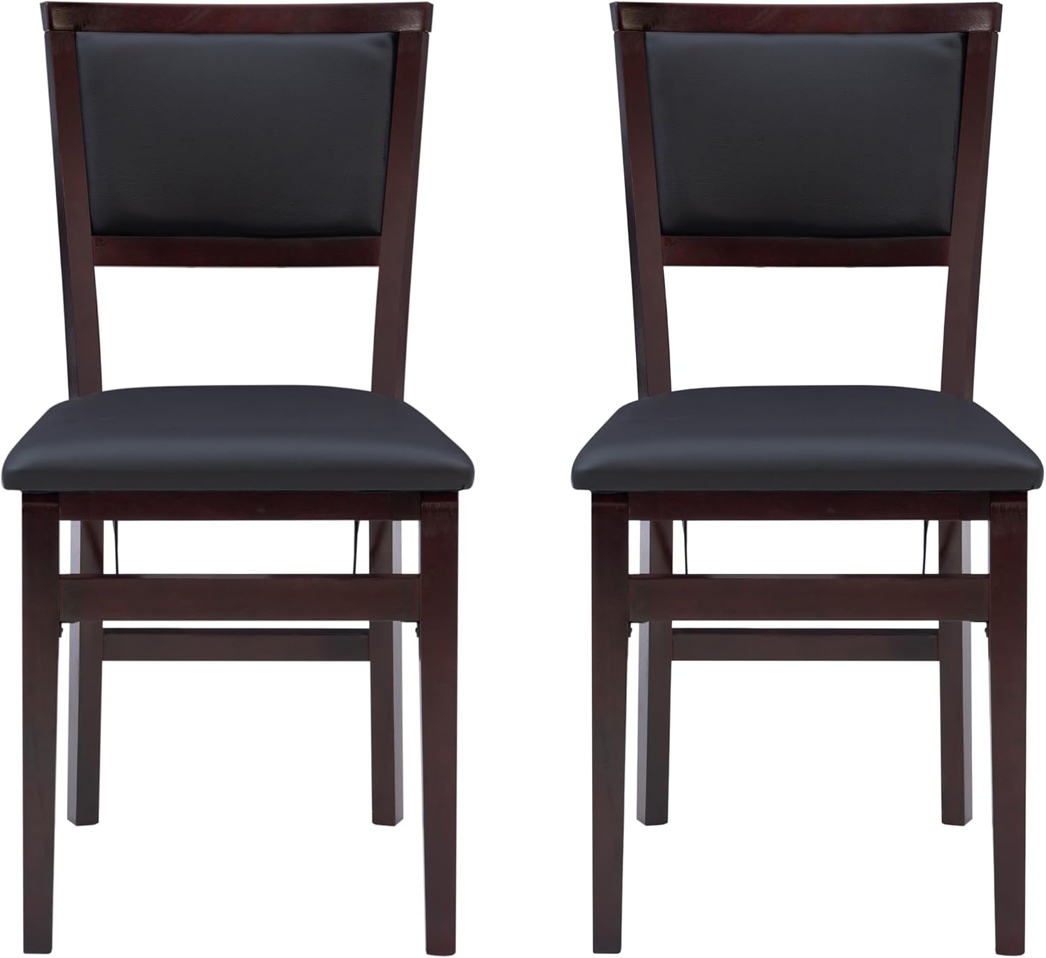 Linon Keira Pad Back Folding Bar Stool
