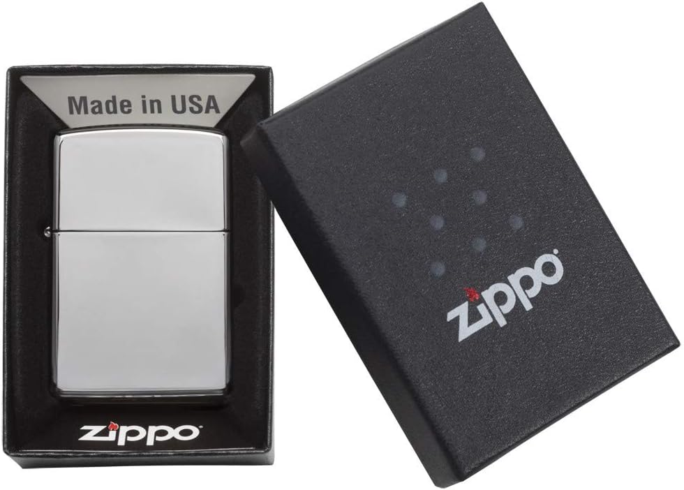 Zippo Classic High Polish Chrome Pocket Lighter