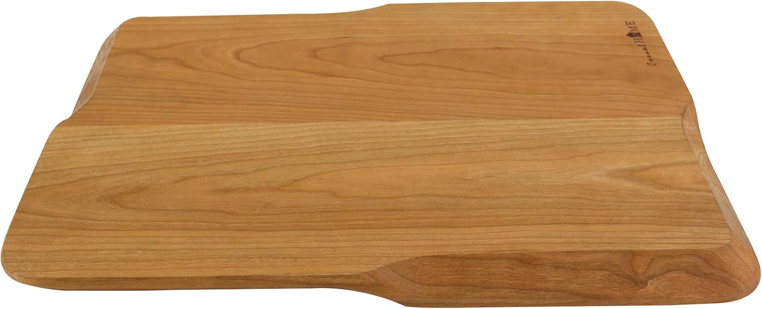 Casual Home Delice Rectangle Juice Drip Groove Cutting Board 15.5" Wx11 Dx0.75 H, Maple
