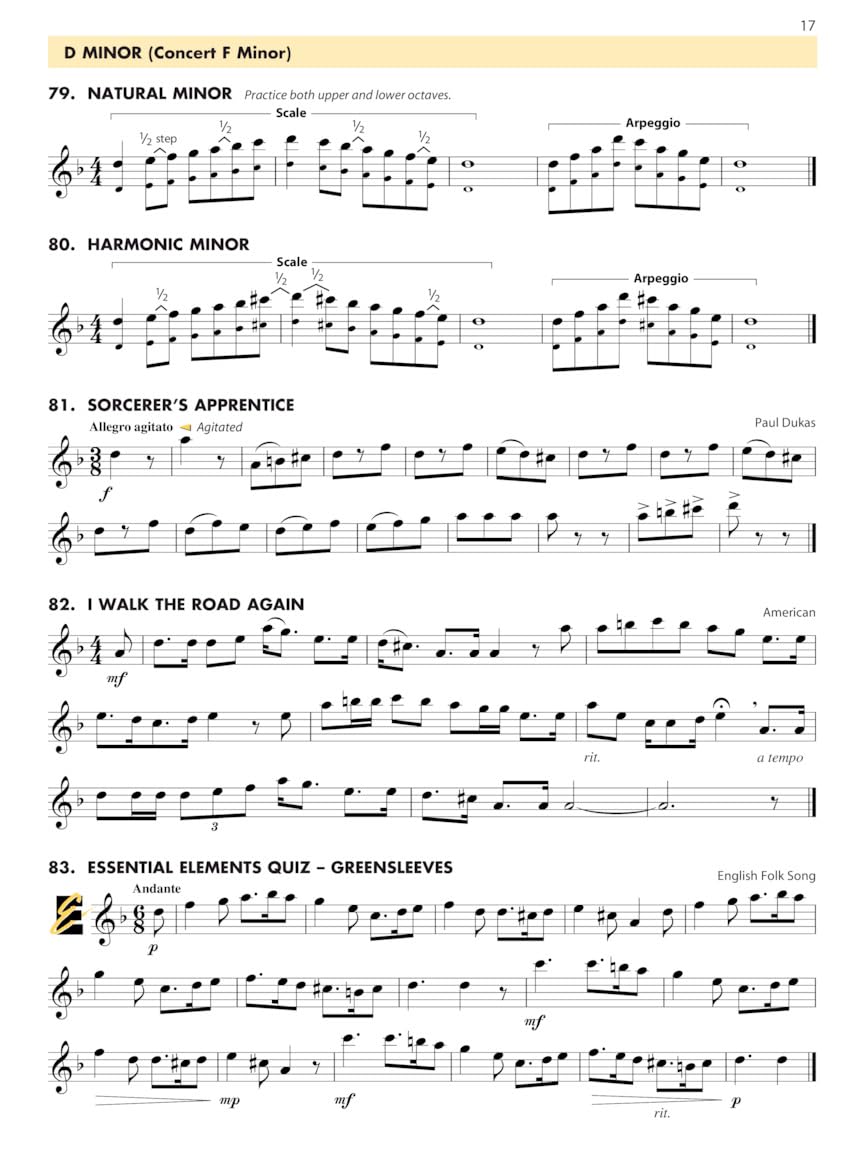Essential Elements For Band - Eb Alto Saxophone Book 3 with EEi Online Resources | Eb Alto Sax Method Songbook and Sheet Music for School Band
