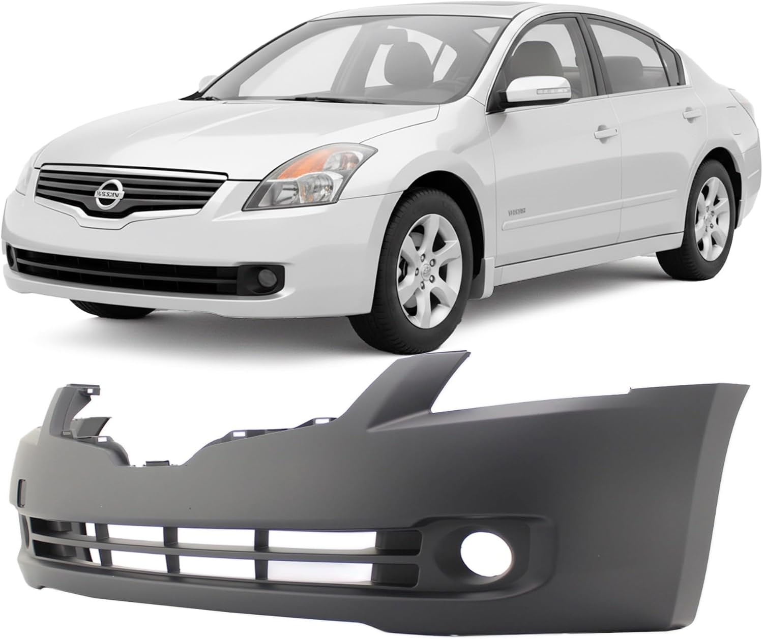 FitParts Compatible with Chevrolet Malibu 1997–2005 Front Bumper Cover