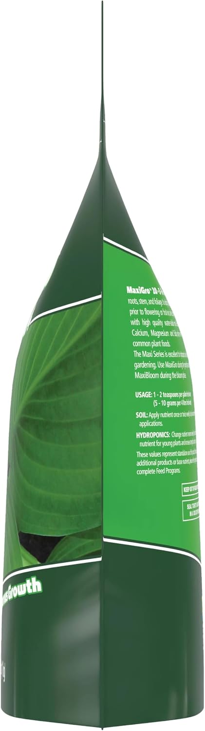 General Hydroponics MaxiGro Plant Food for Vigorous Growth, 2.2 lbs.