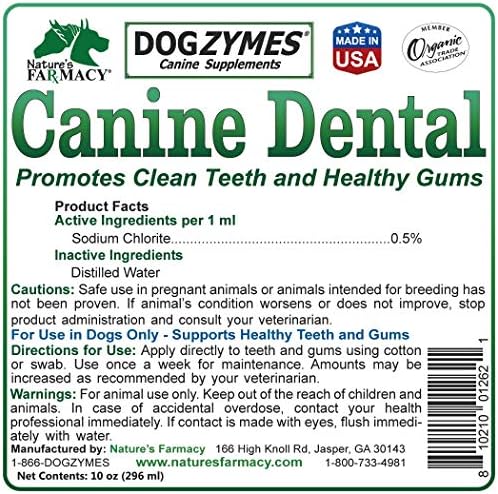 Dogzymes Canine Dental Formula (10 Ounce)