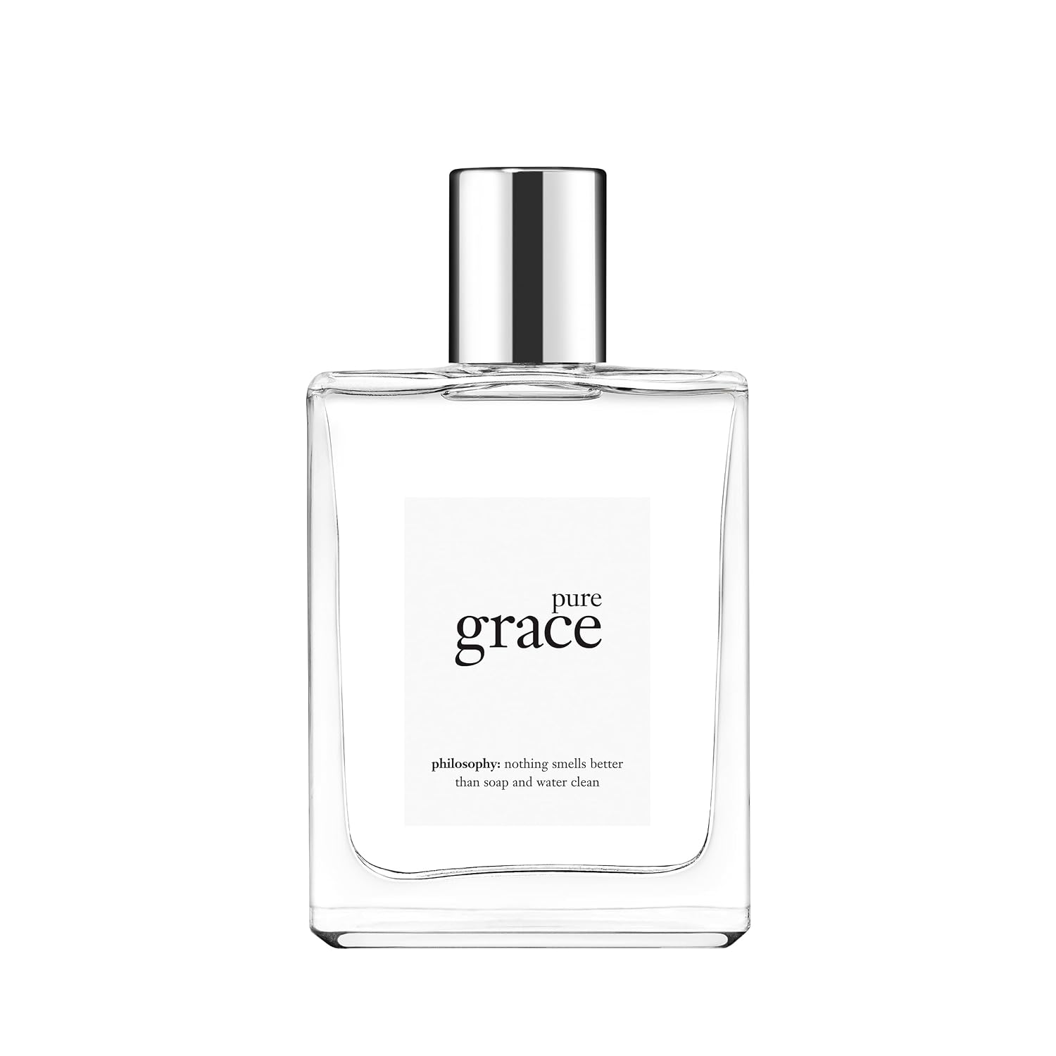 philosophy pure grace - crisp & clean women's perfume - with notes of water lily, leafy greens & musk - long lasting fragrance