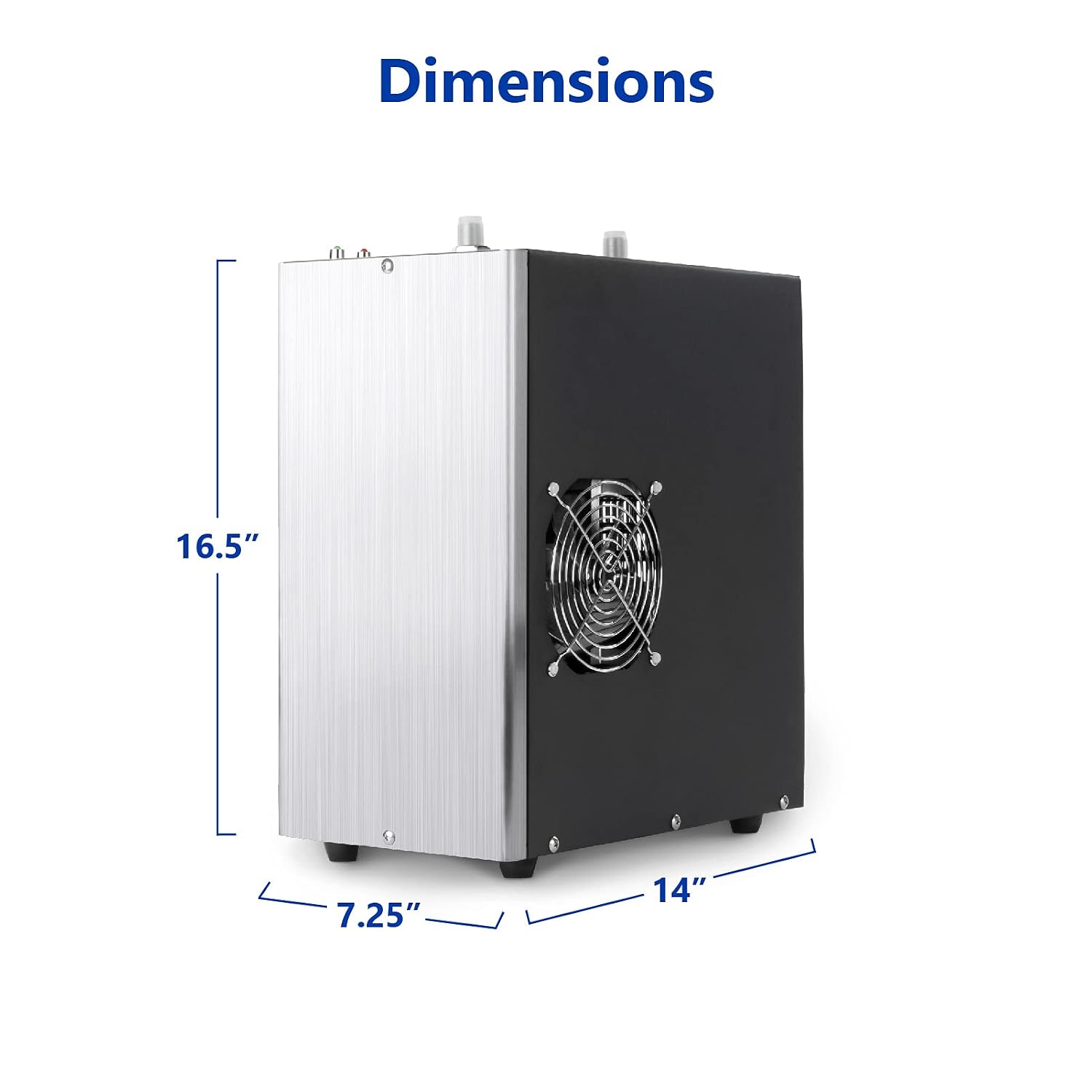 Express Water ROALK5D, 10-Stage Under Sink RO System, Alkaline, 50 GPD | NSF Certified 372, Deluxe Chrome Facuet, Reduces 99% of Impurities, BPA Free, Leak Detection