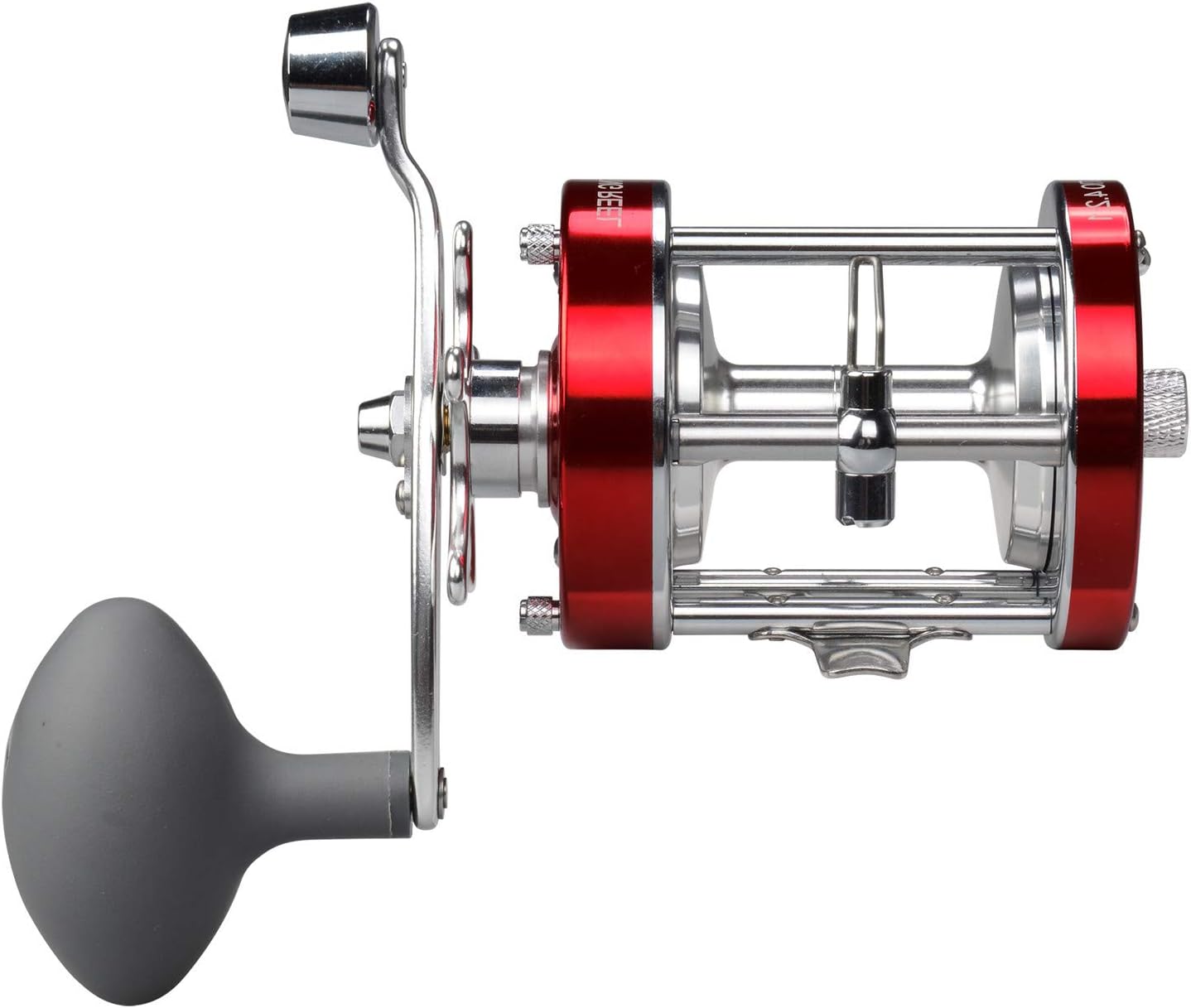 KastKing Rover Round Baitcasting Fishing Reels, Perfect Reel for Catfish | Max Drag: 30 lb, 4+1 BB, 22.8 oz, Reinforced Metal Body, Carbon Fiber Drag System, Oversized Non-Slip TPE Grips