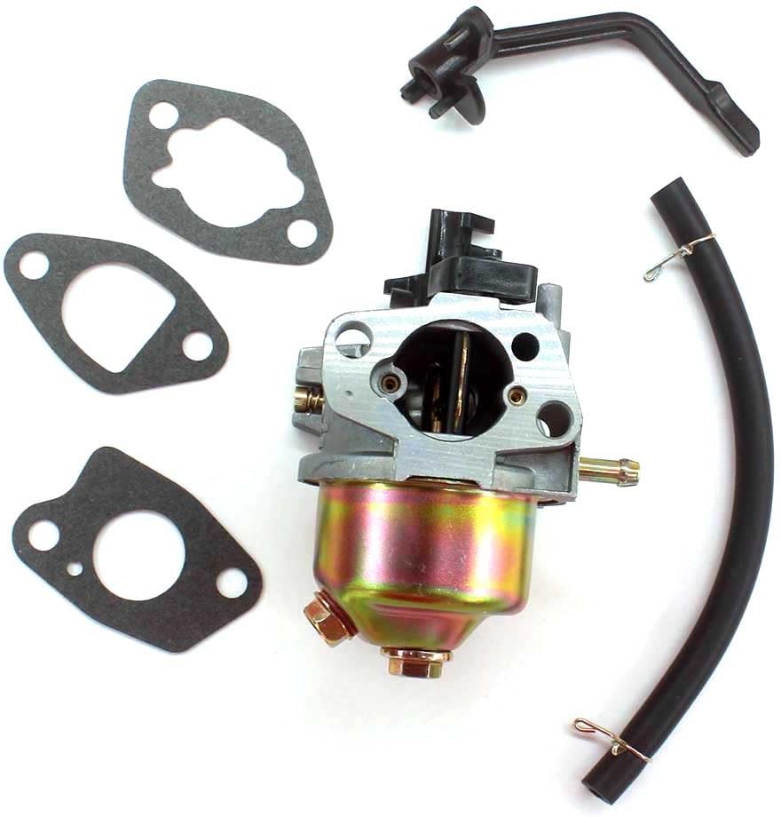 AISEN Carburetor for DuroMax & PowerMax XP3500 XP4400 XP4400E XP4400E-CA MX4500 MX4500E 196CC 200CC 6.5HP 7HP Gasoline Generator Carb Gasket Air