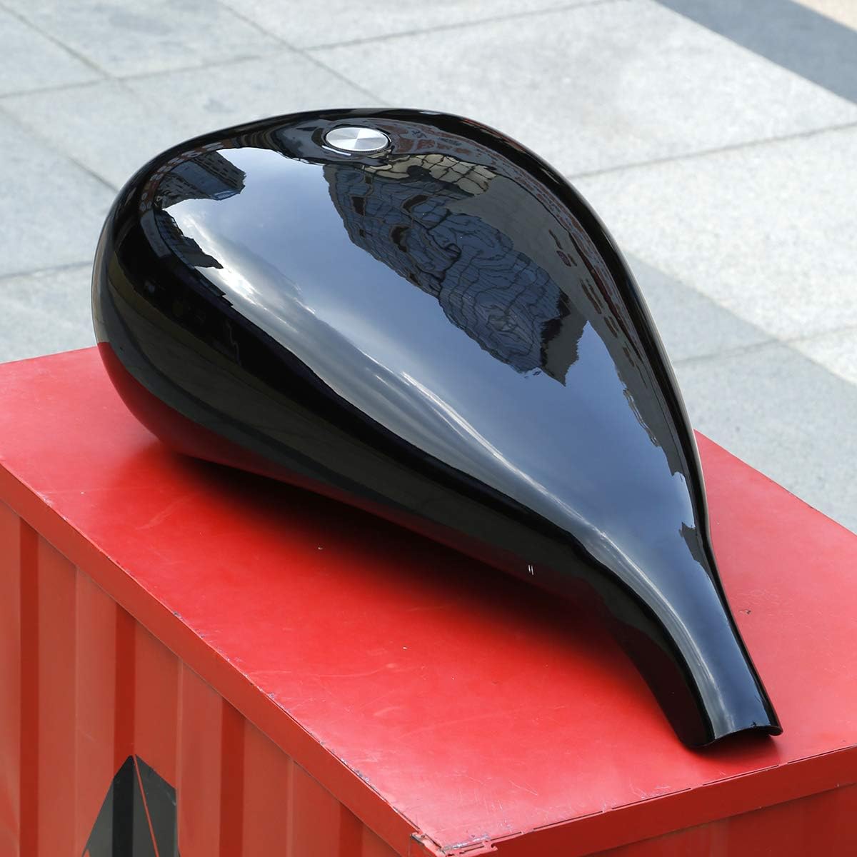 SLMOTO 3.4 Gallon Motorcycle Gas Tank W/Cap Fit For Honda Rebel 250 CMX250