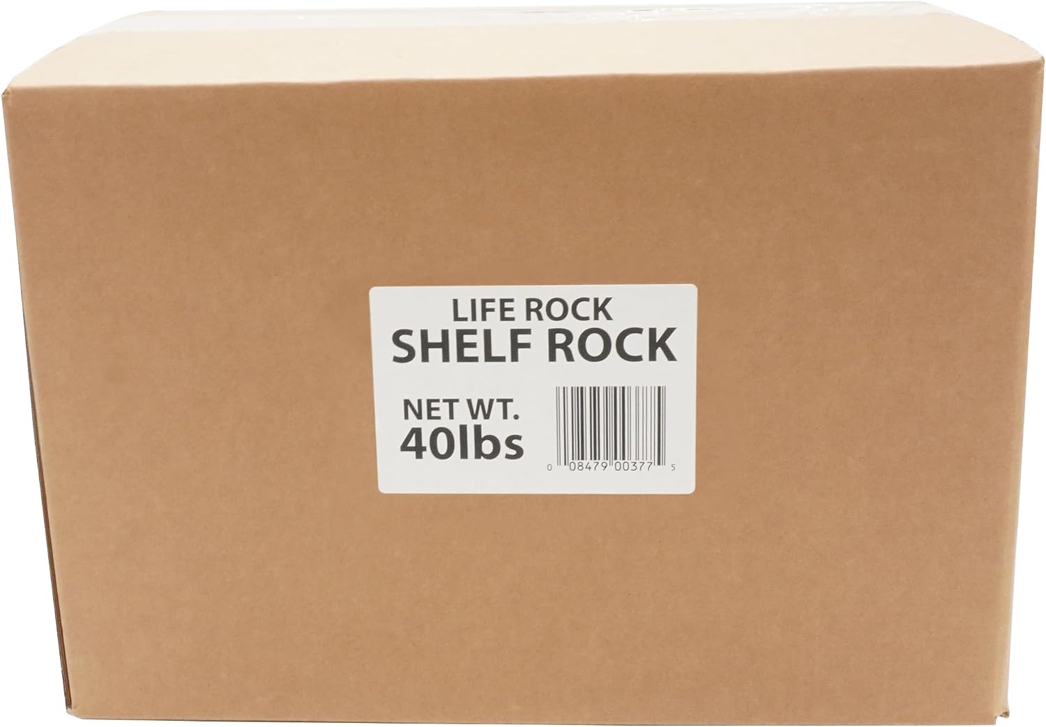 CaribSea LifeRock™ Shelf – 40 lb – Clean and Pure Aragonite Base Rock – Ideal for Fish and Reef Tanks – Supports Faster Cycling