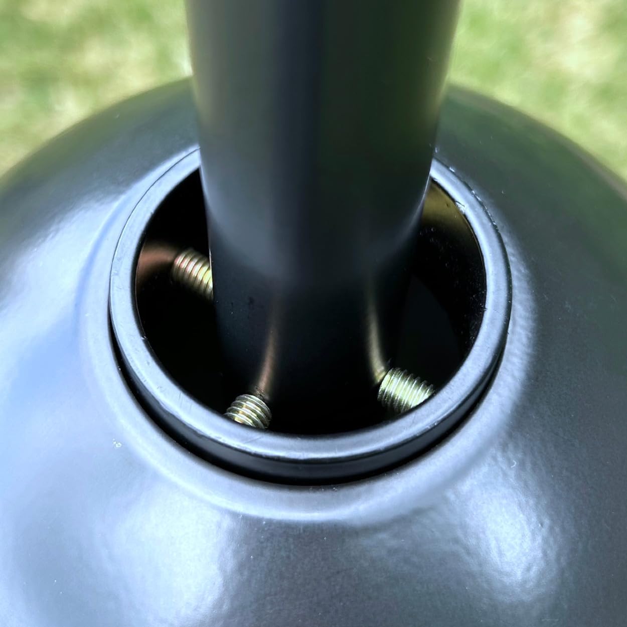 SB1D Cylindrical Squirrel Baffle, Black, 16.75" x 6.25" - Made in USA