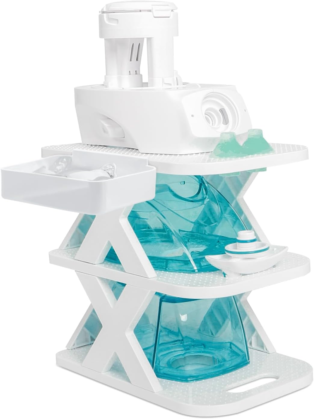 Countertop Caddy 3-Tier Storage Compatible with Navage Nasal Irrigation System